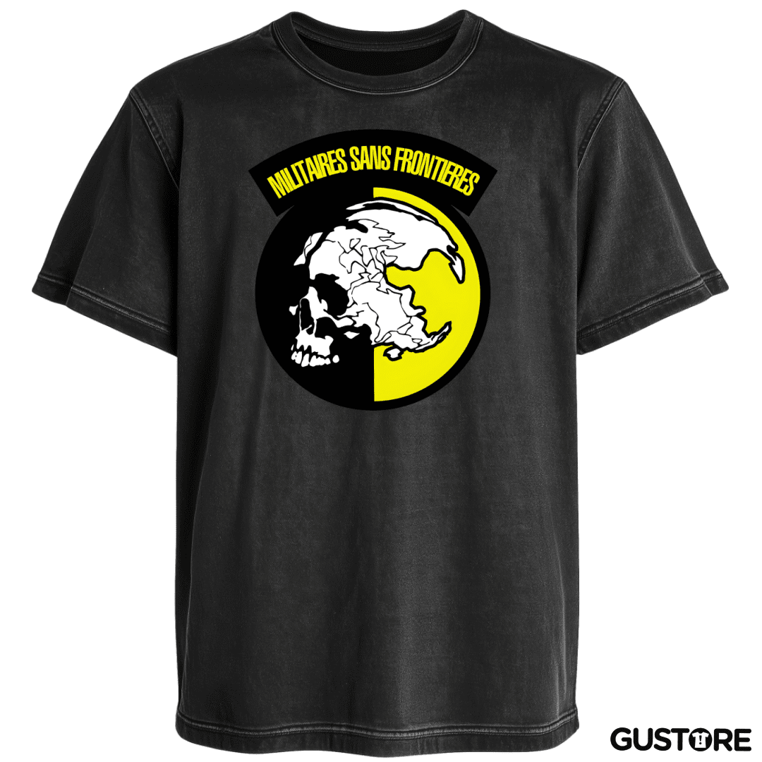 Polera desgastada Militaires Sans Frontieres 