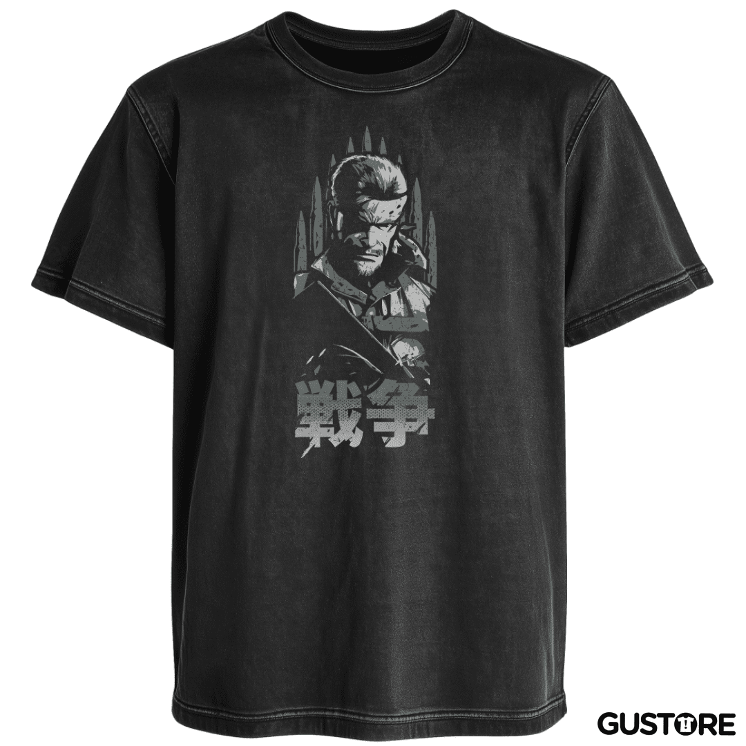 Polera desgastada Big Boss Snake
