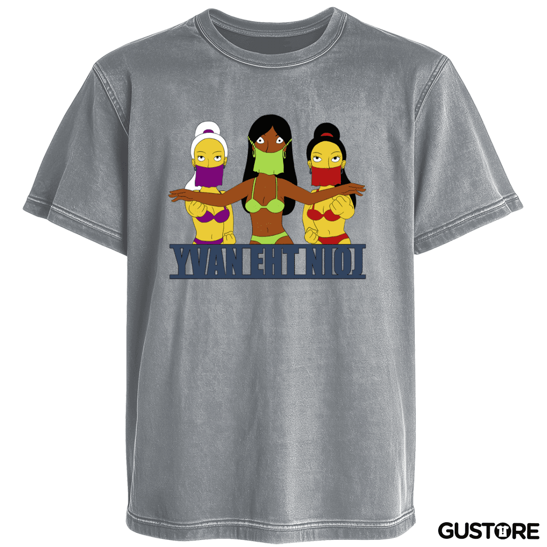 Polera desgastada yvaN ehT nioJ