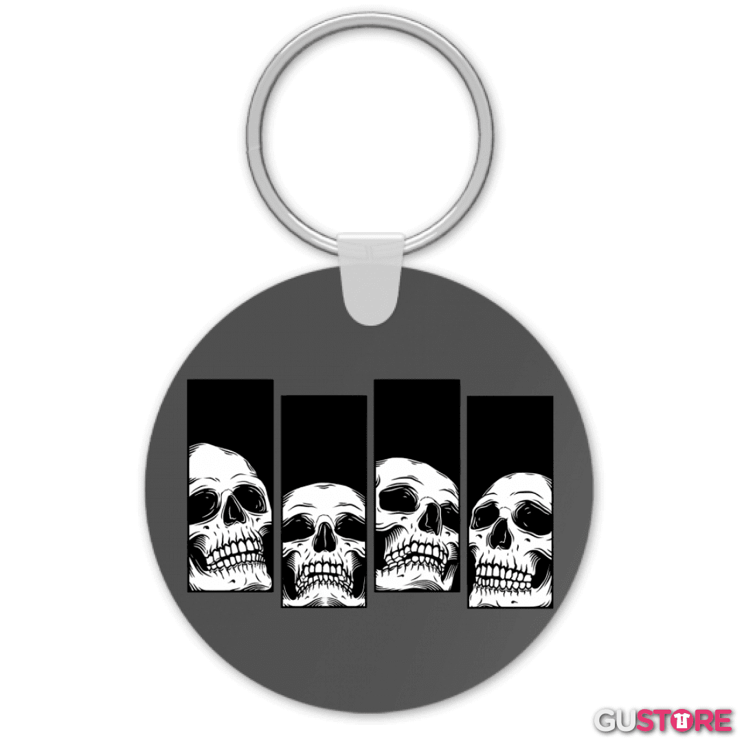 Llavero Black Flag skull