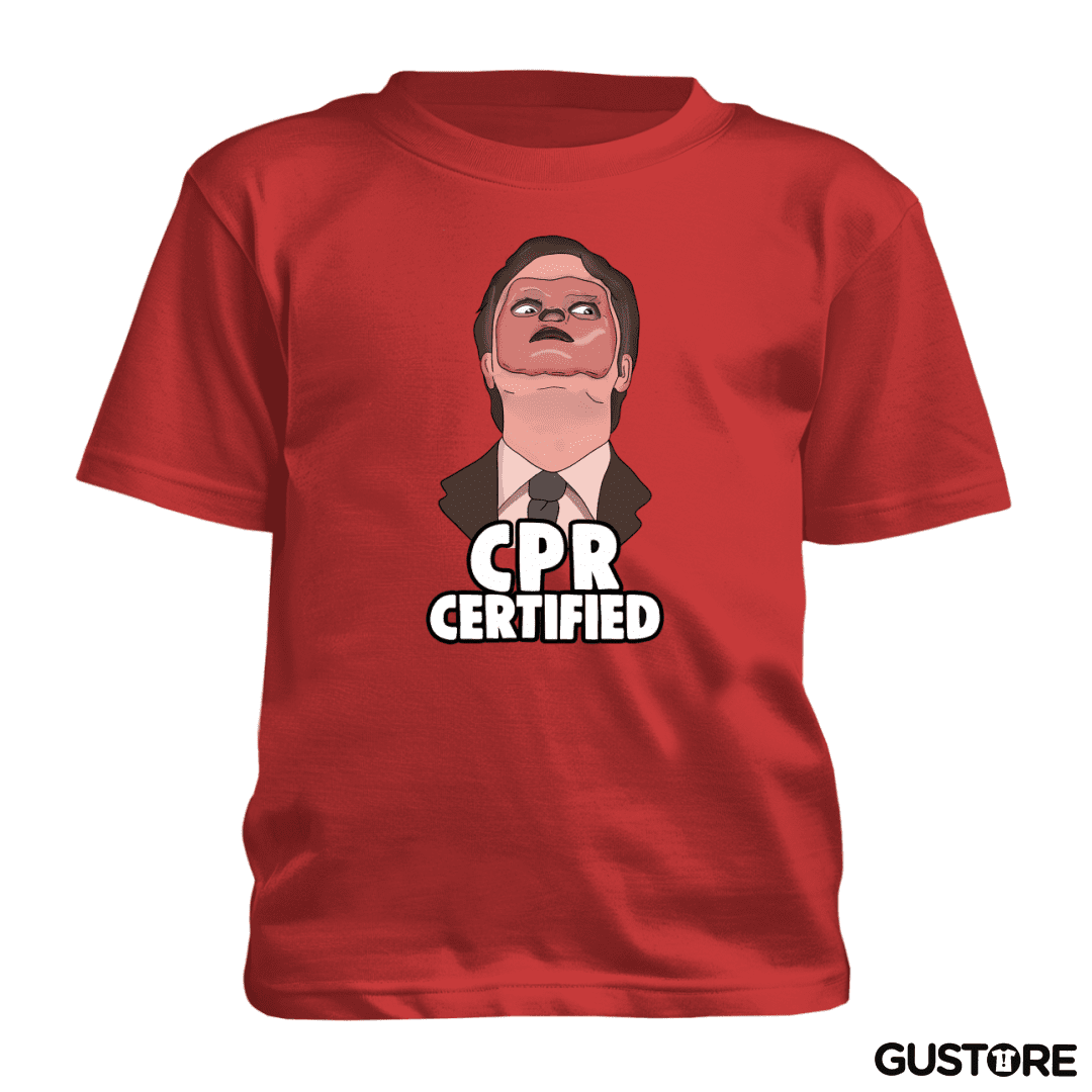 Polera de niño CPR certified