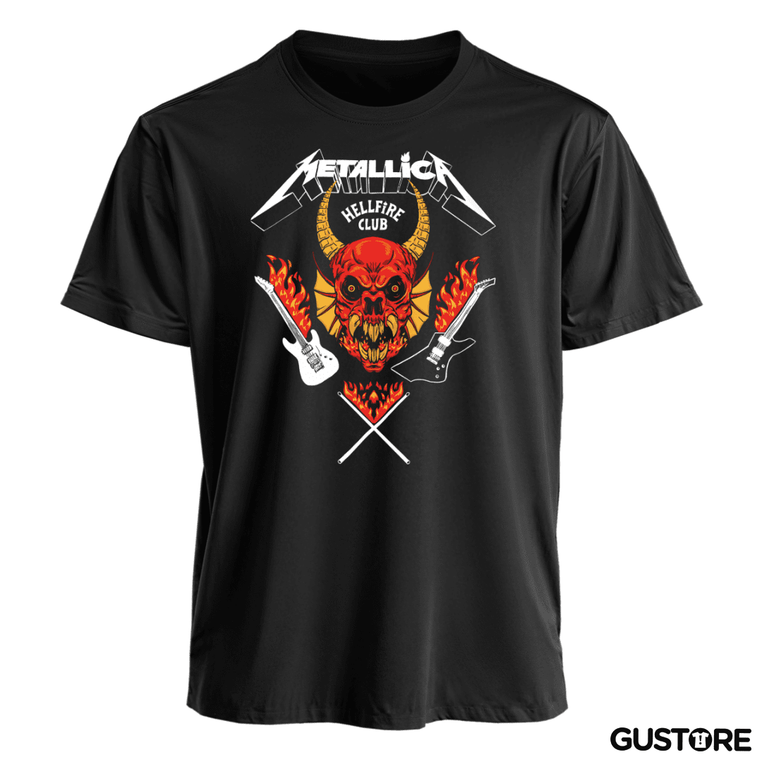 Polera Metallica Hellfire Club B
