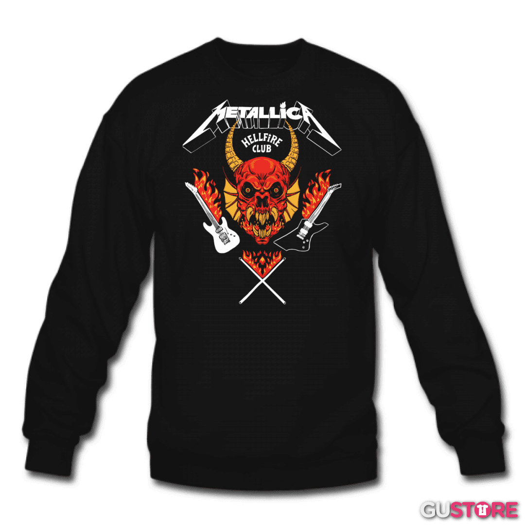 Poleron polo Metallica Hellfire Club B