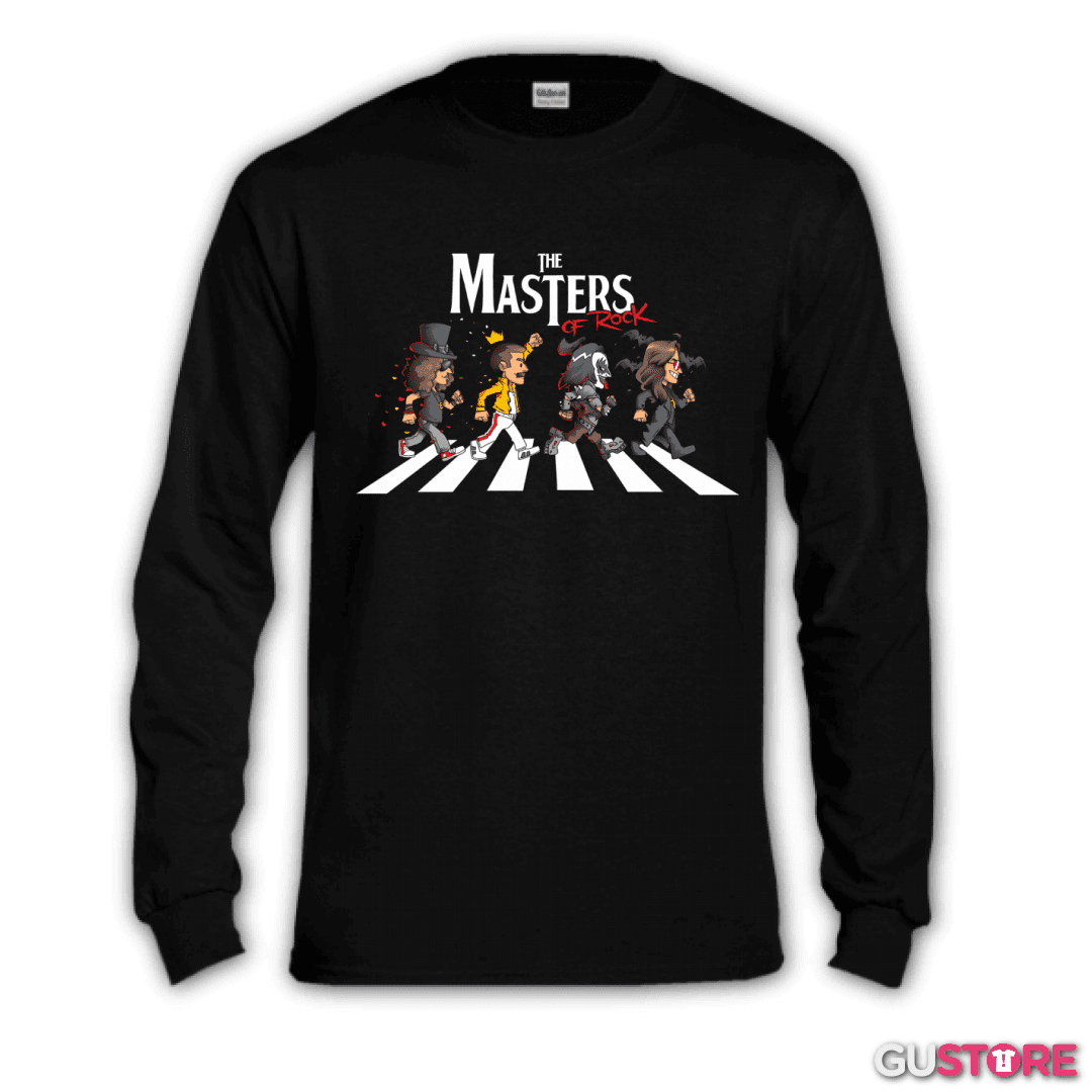 Polera manga larga The Masters of Rock