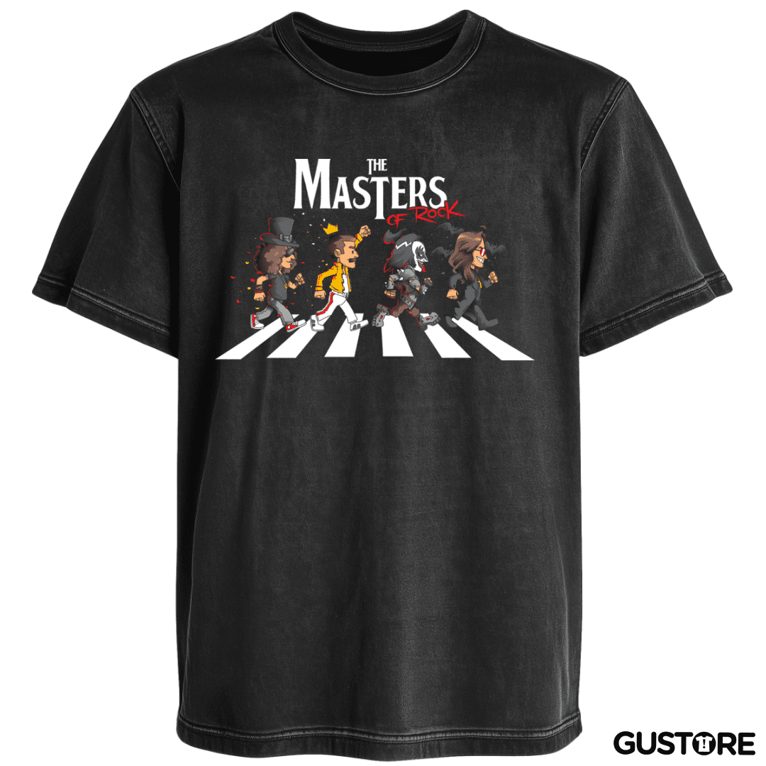 Polera desgastada The Masters of Rock