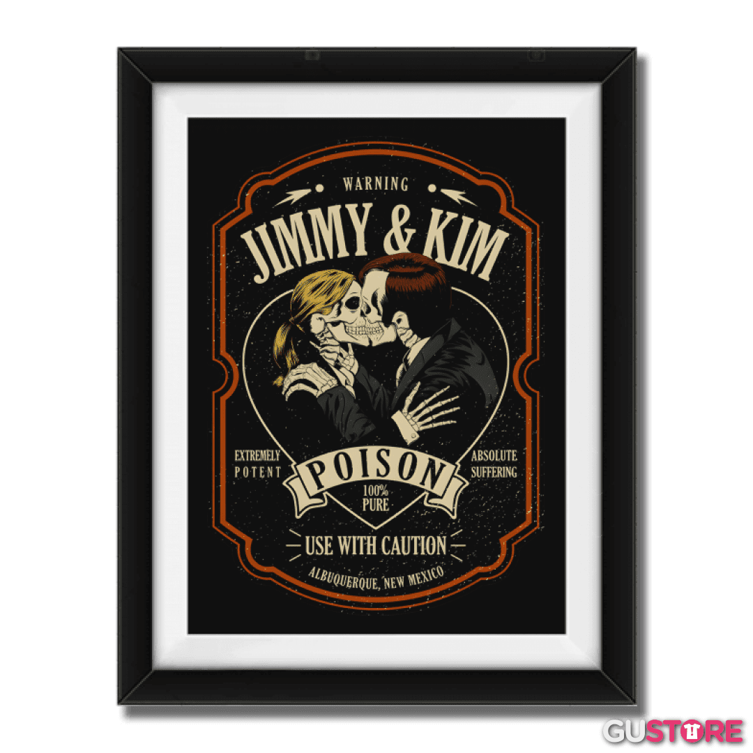 Cuadro decorativo Jimmy & Kim