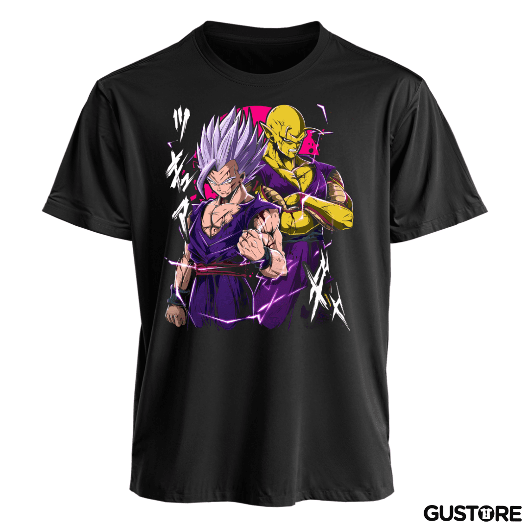Polera Gohan Beast x Piccolo Dorado