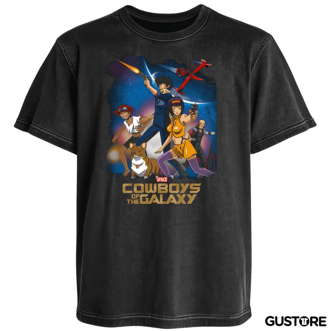 Polera desgastada Vaqueros de la Galaxia