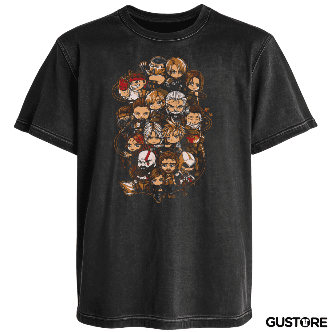 Polera desgastada Game Party