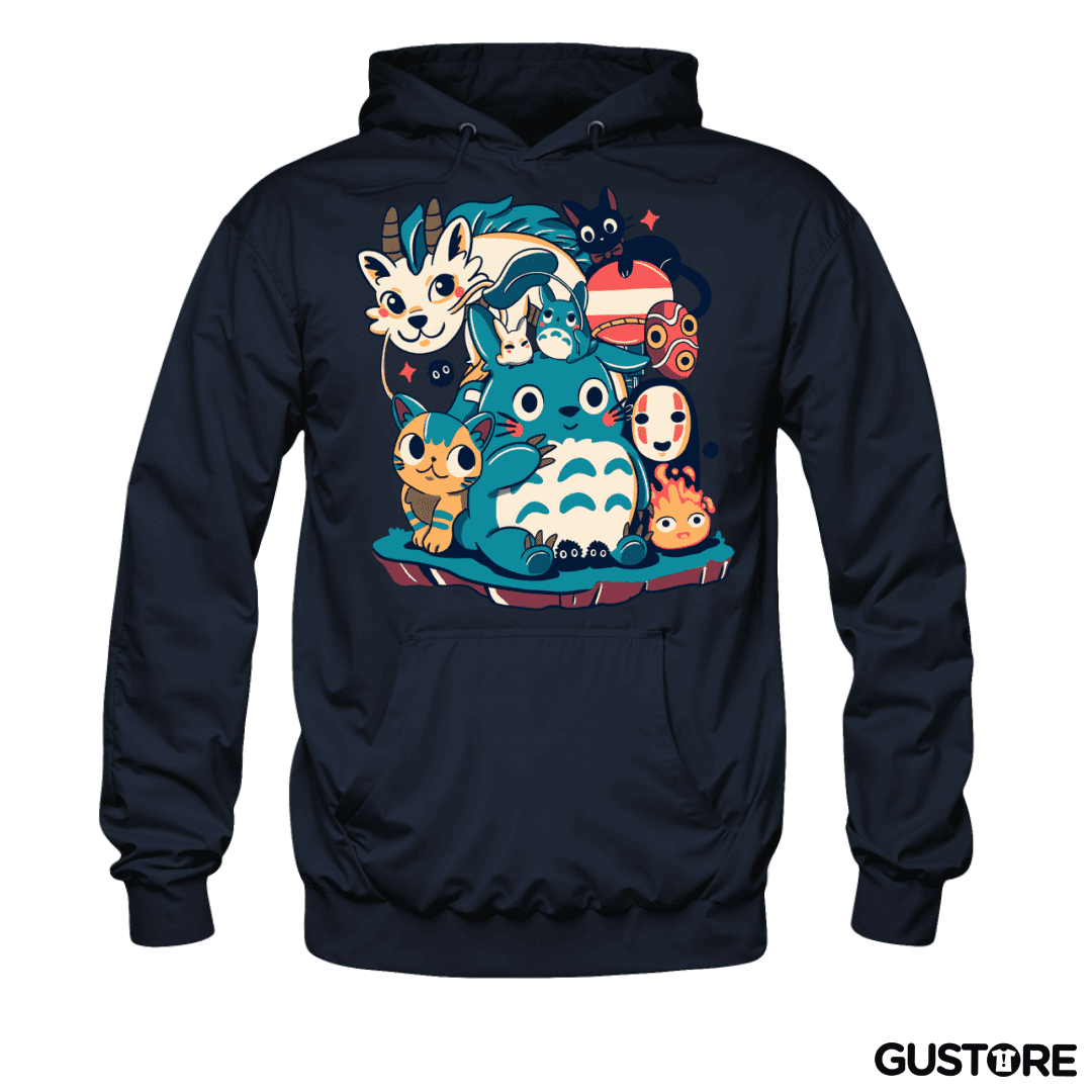 Polerón Canguro Ghibli Amigos