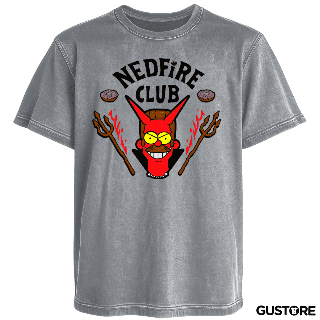 Polera desgastada Nedfire Club 