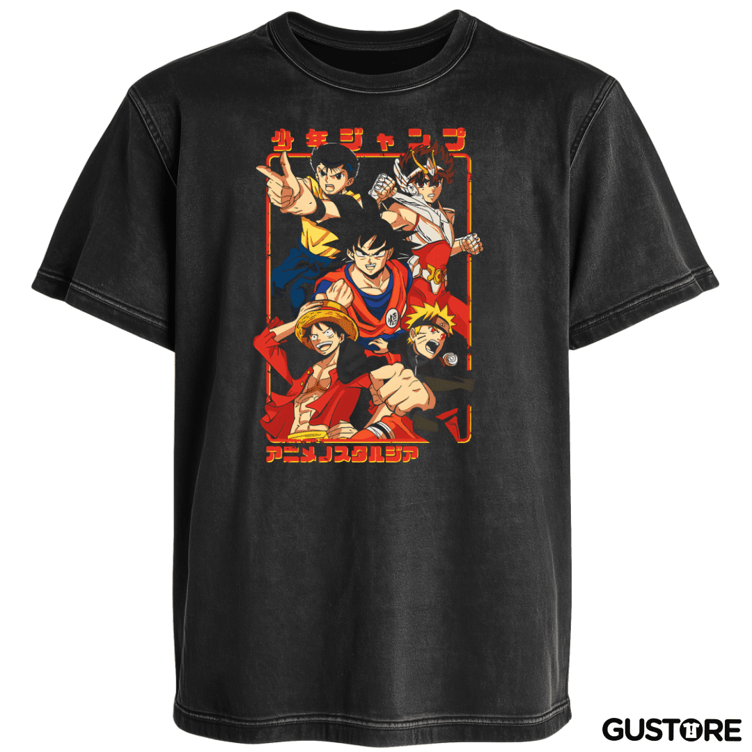 Polera desgastada Shonen Team