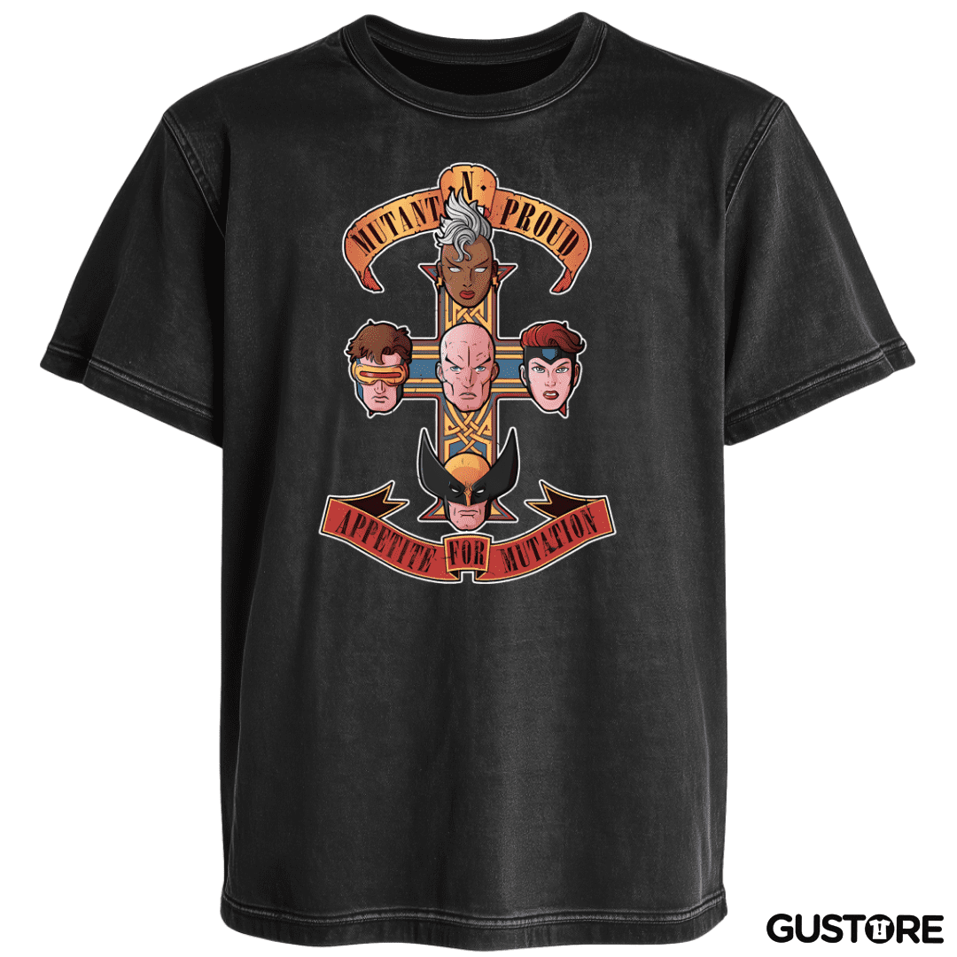 Polera desgastada Appetite for Mutation