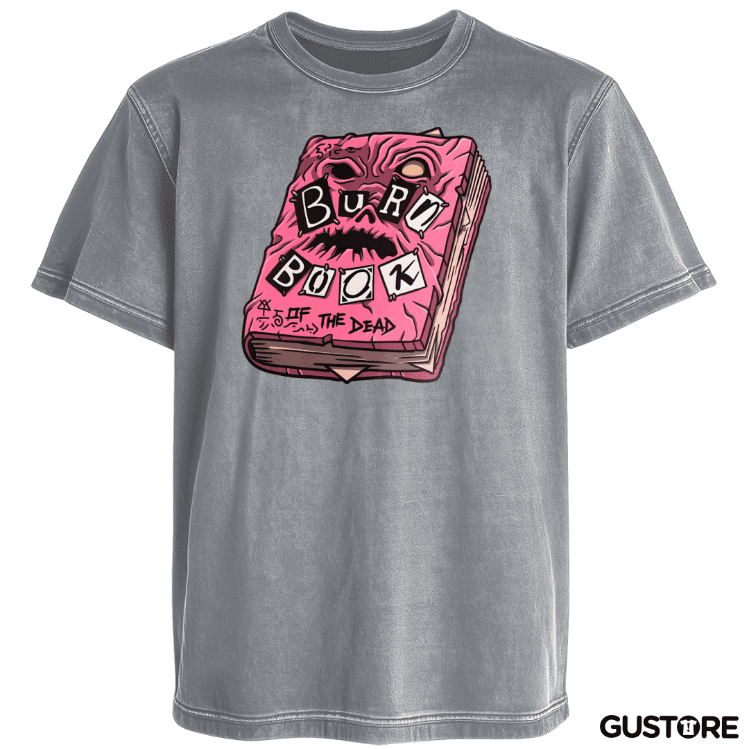 Polera desgastada Quema este Libro