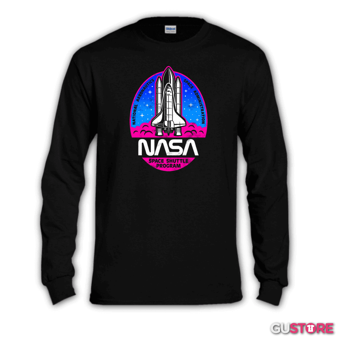 Polera manga larga Space shuttle program