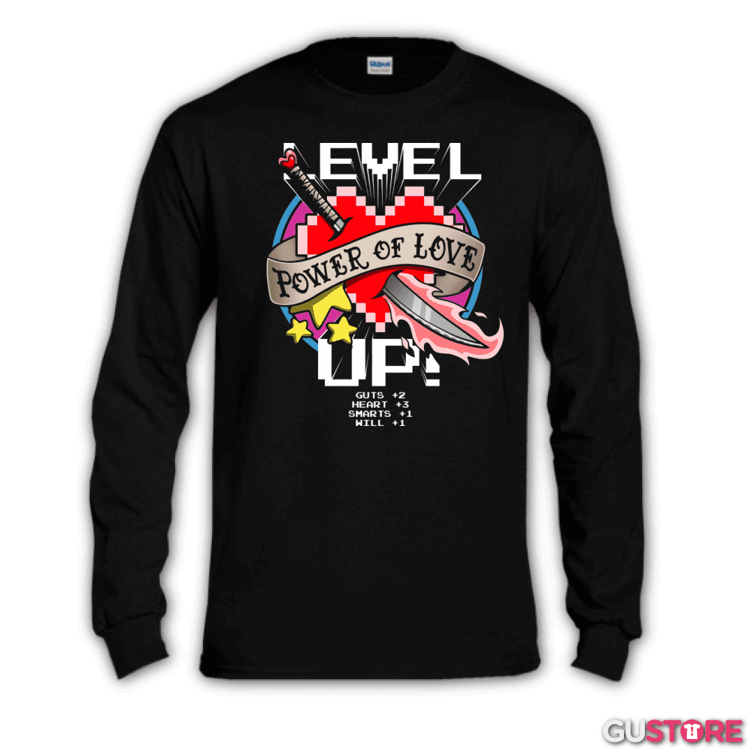 Polera manga larga Level Up