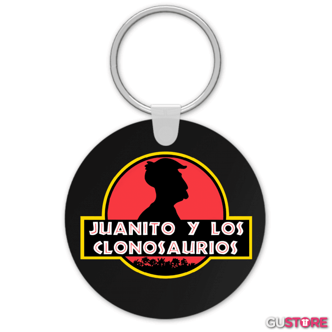 Llavero Juanito y los clonosaurios