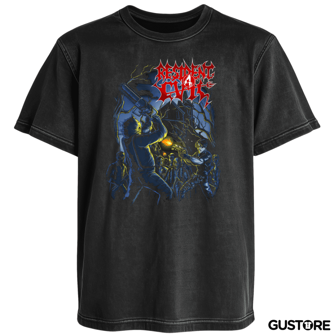 Polera desgastada Morbid Evil 4 