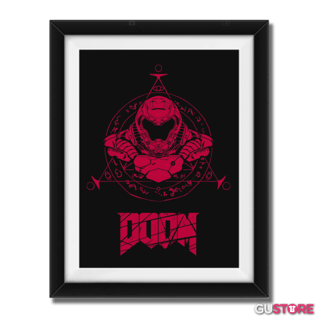 Cuadro decorativo Símbolo Doom