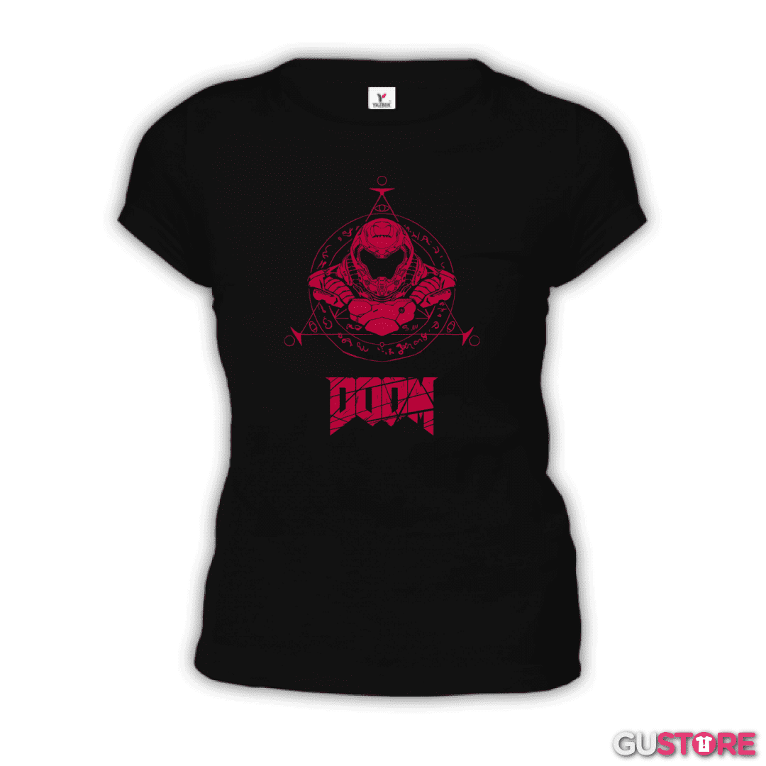 Polera de Mujer Símbolo Doom