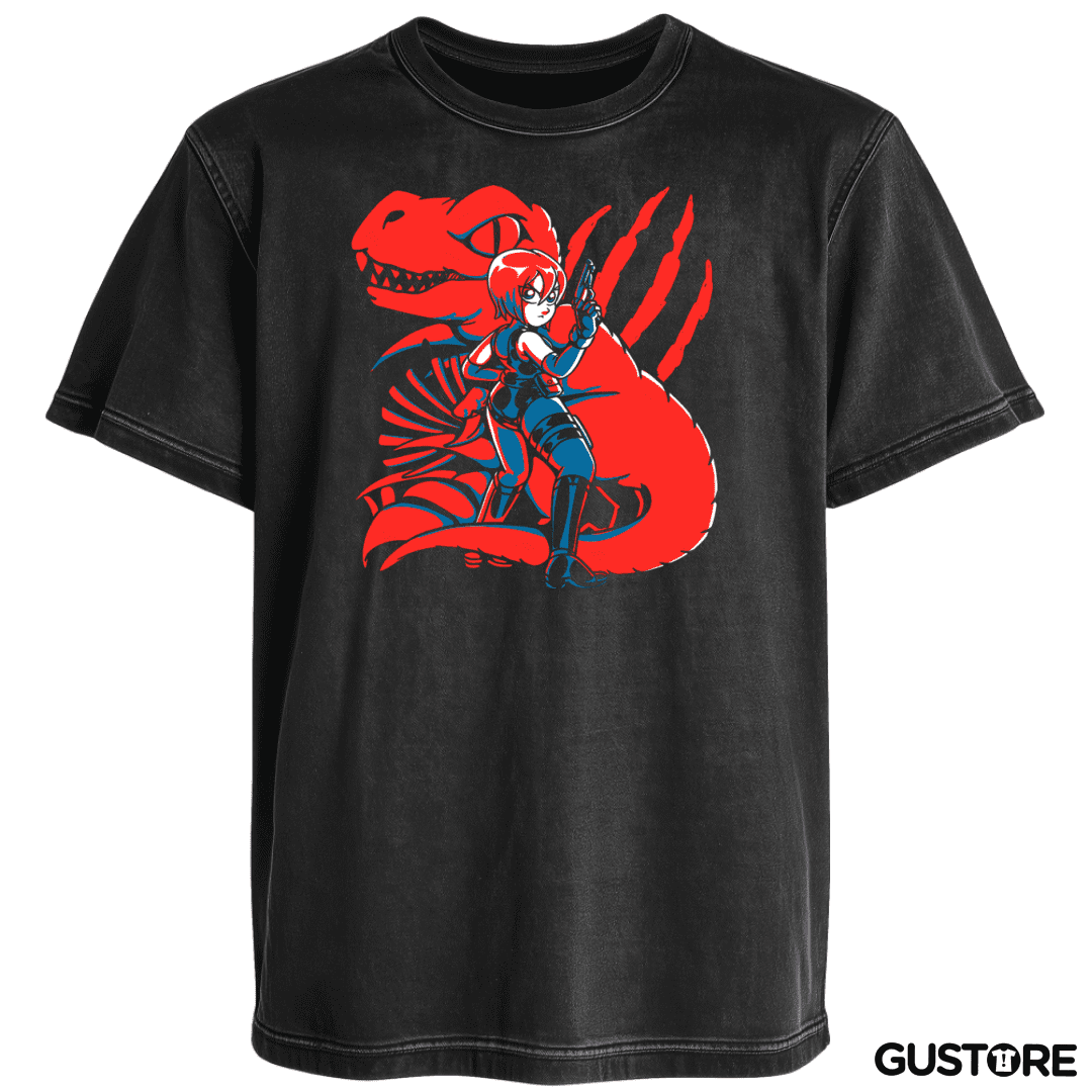Polera desgastada Dino Dino