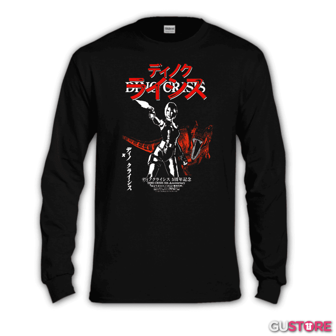 Polera manga larga Original Dino Crisis