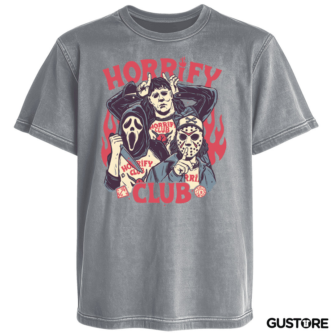 Polera desgastada Horrify Ckyb