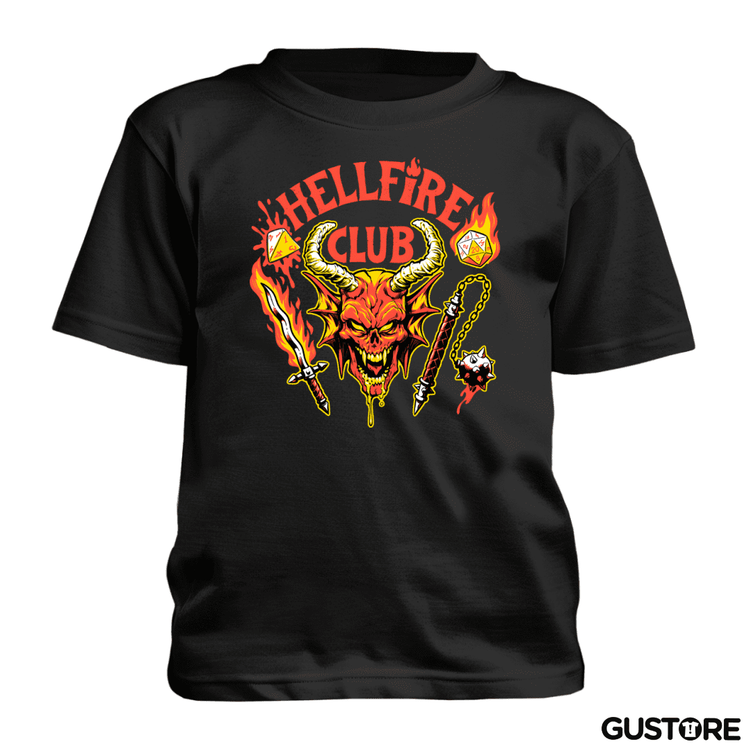 Polera de niño Satanic Hellfire Club