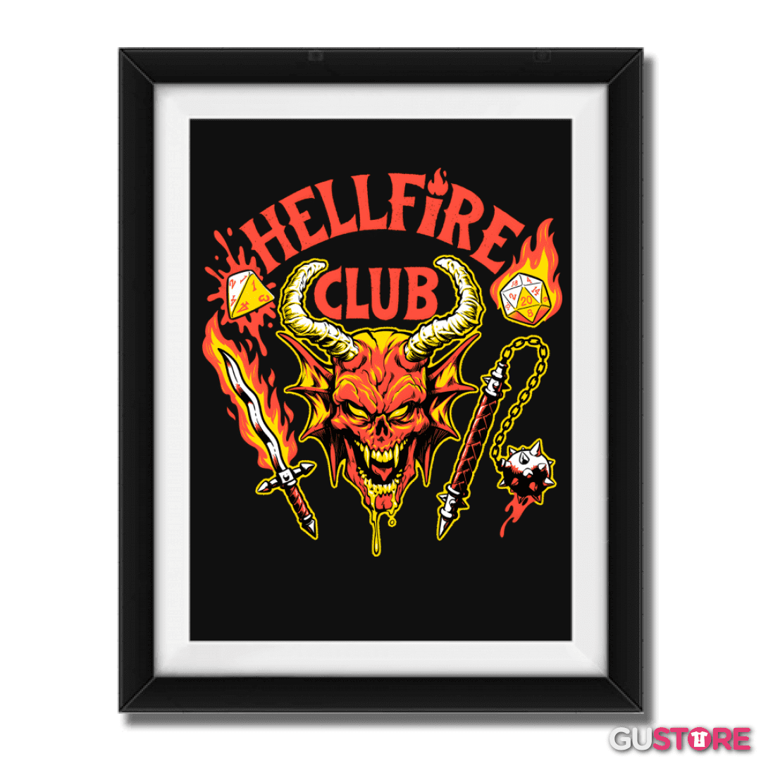 Cuadro decorativo Satanic Hellfire Club