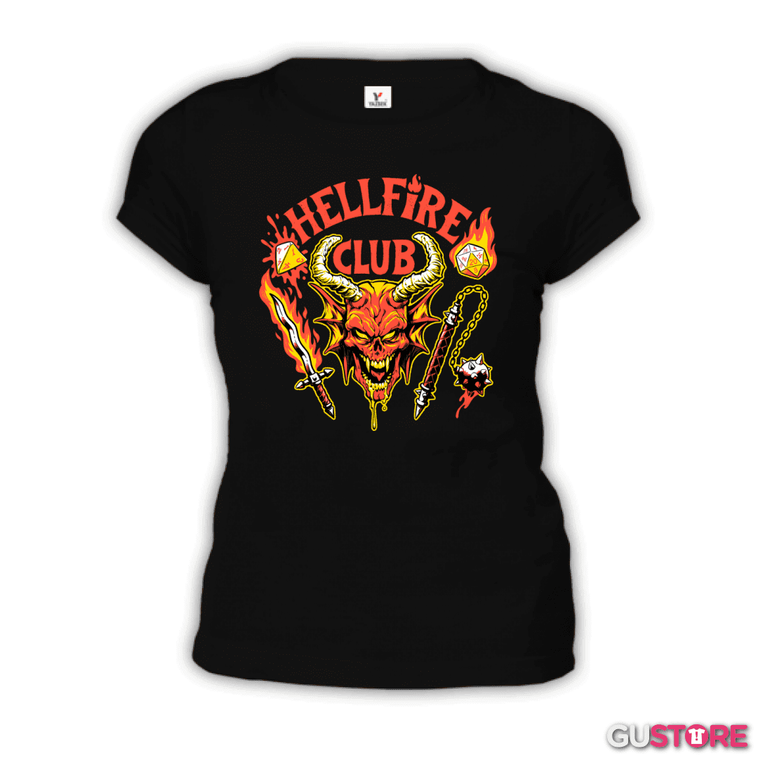 Polera de Mujer Satanic Hellfire Club