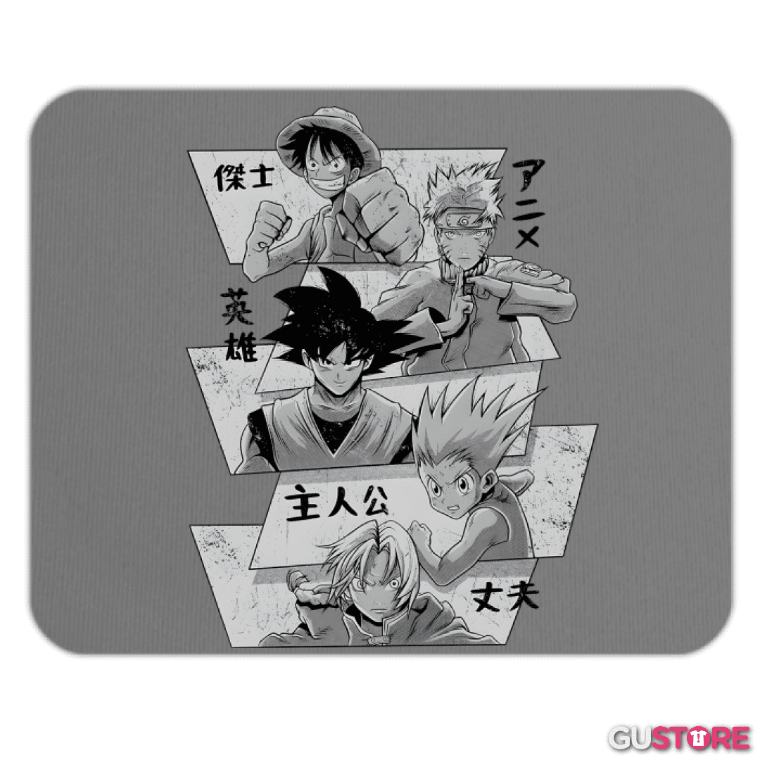 Mousepad Héroes de Japón