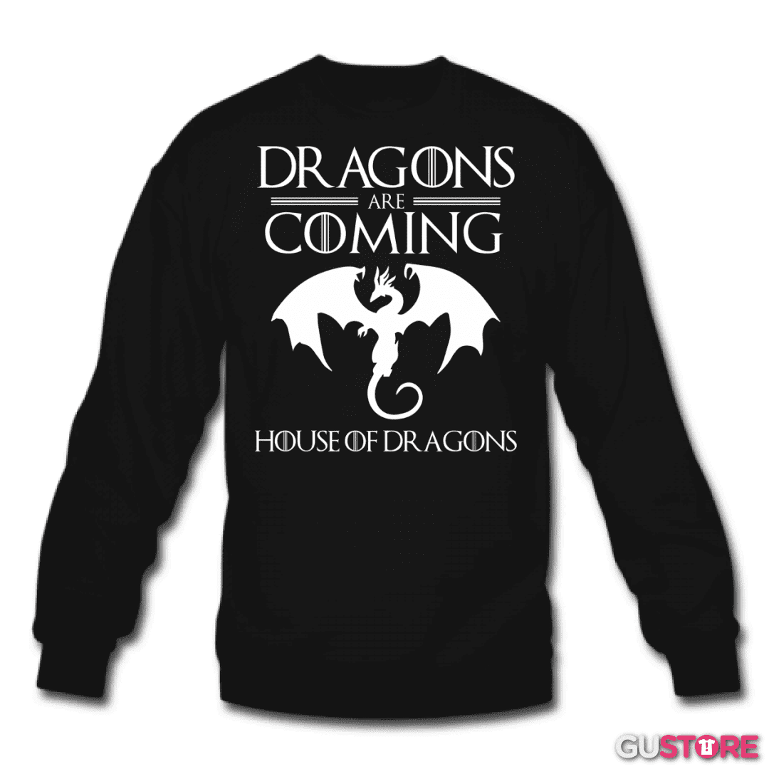 Poleron polo Dragons are Coming
