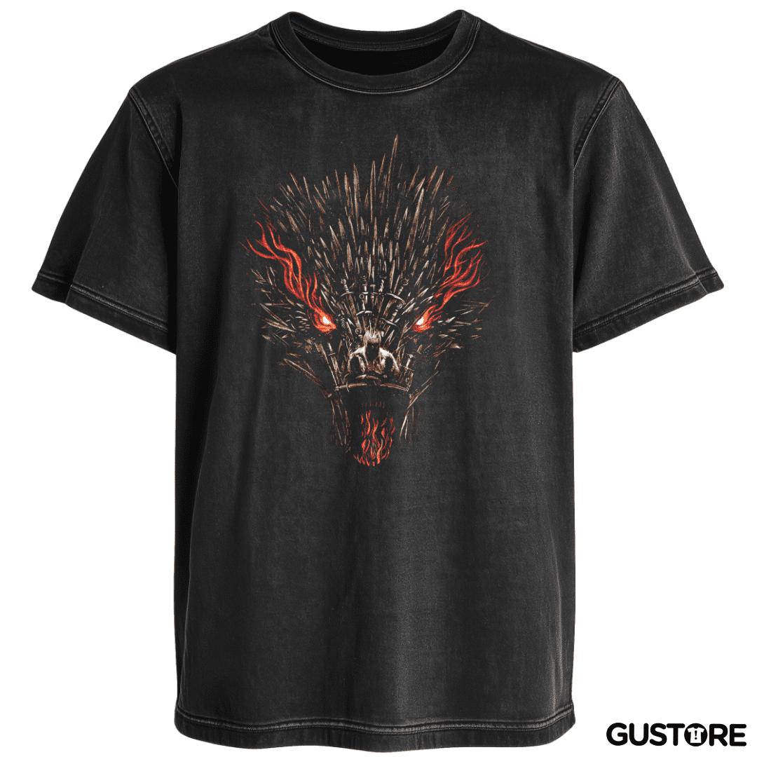 Polera desgastada Dragon Throne