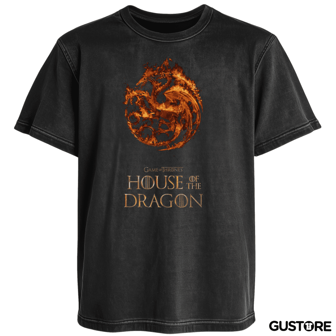 Polera desgastada Casa del Dragon