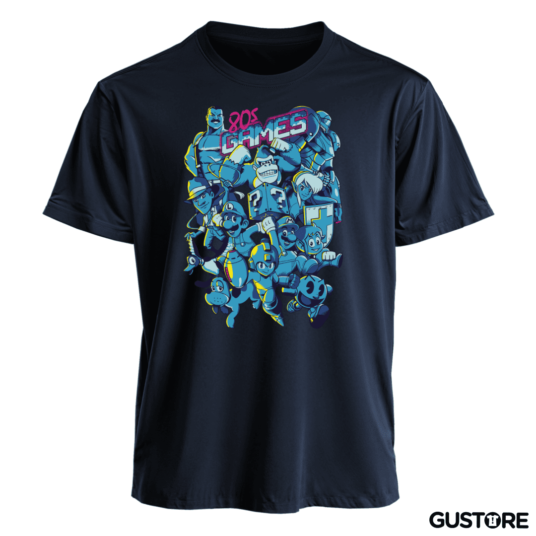 Polera 80s Games