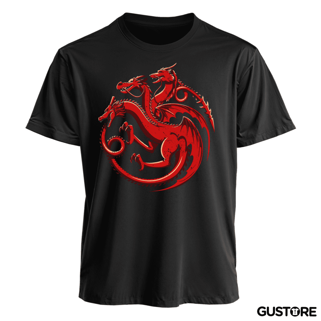 Polera Dragones Animados
