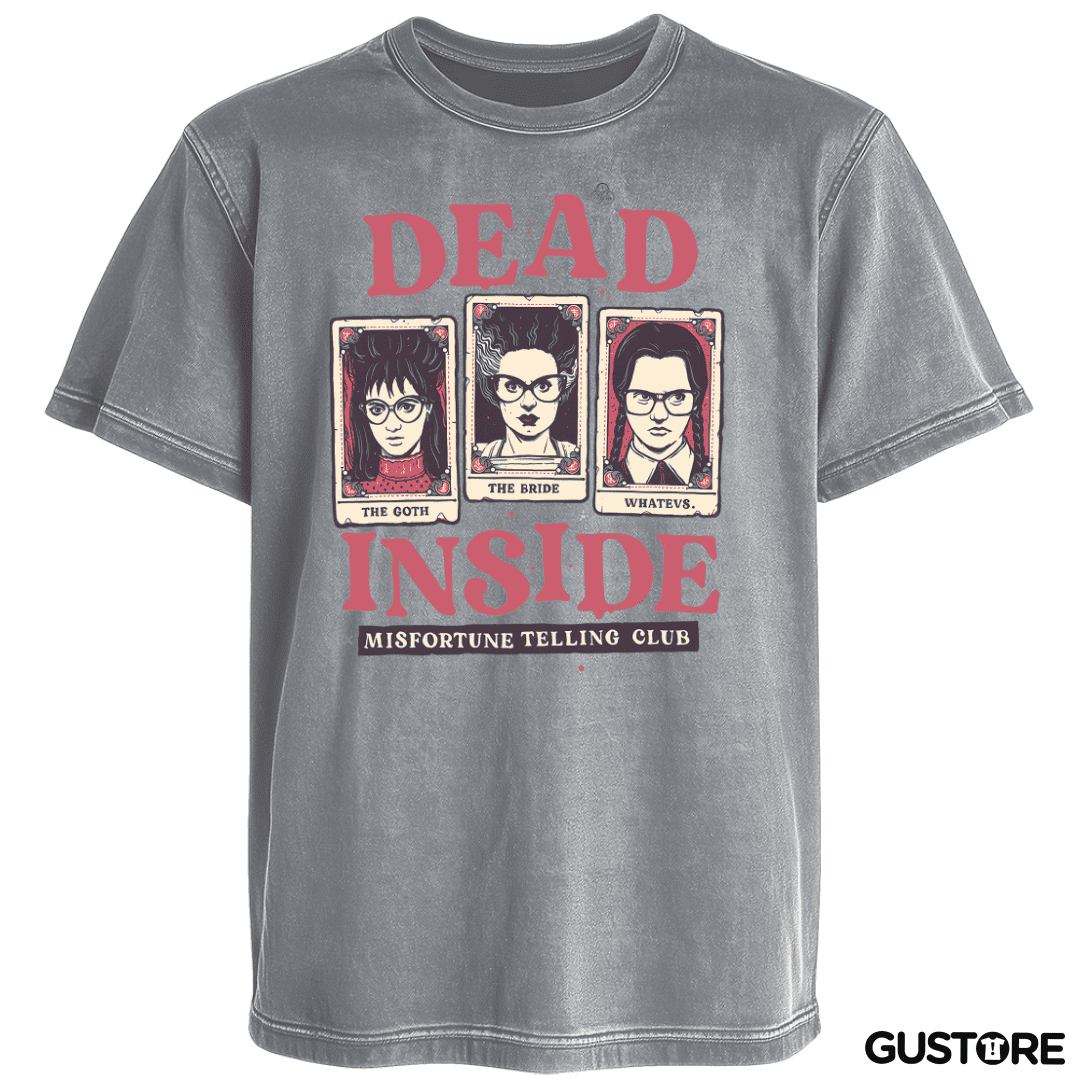 Polera desgastada Dead Inside