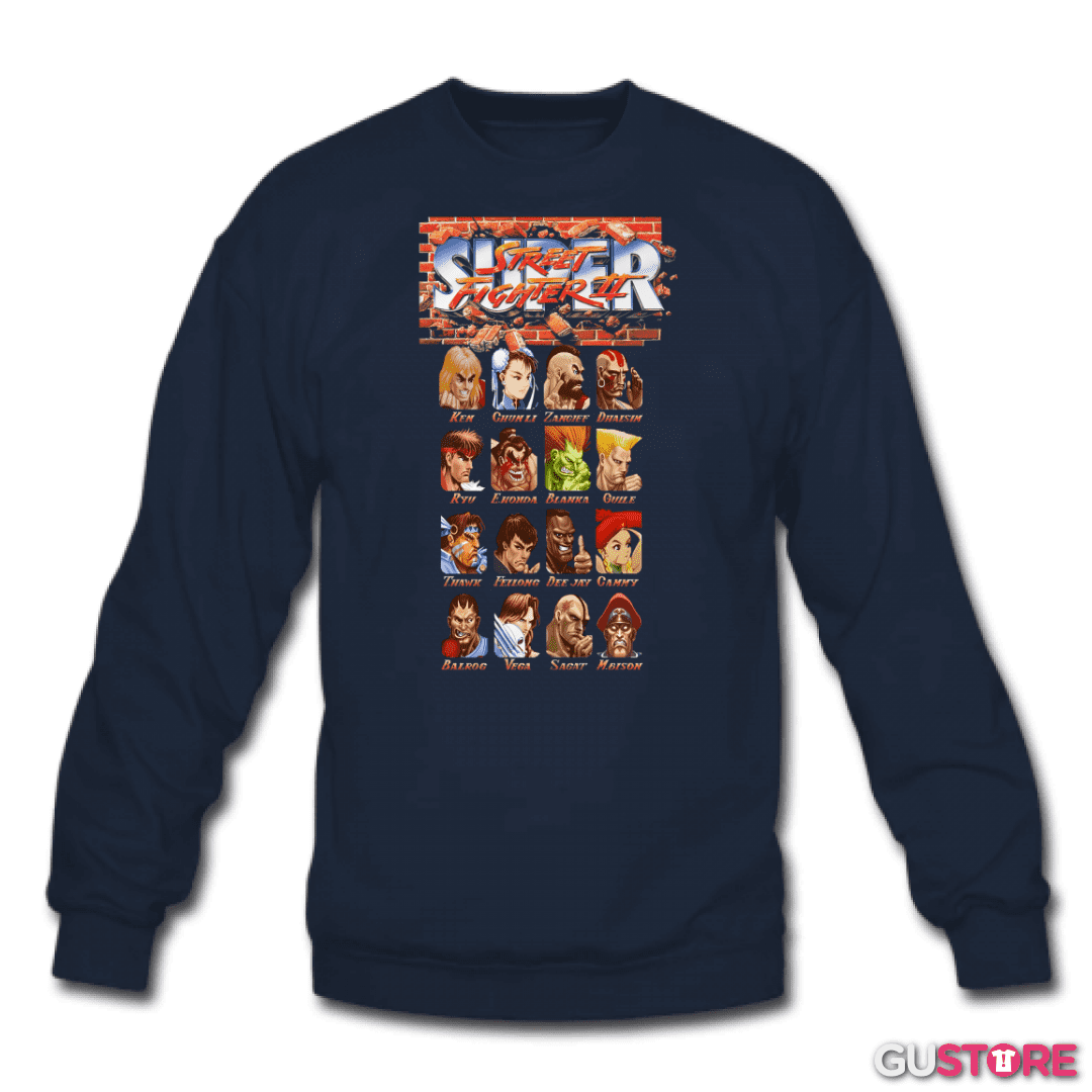 Poleron polo Super Street Fighter II
