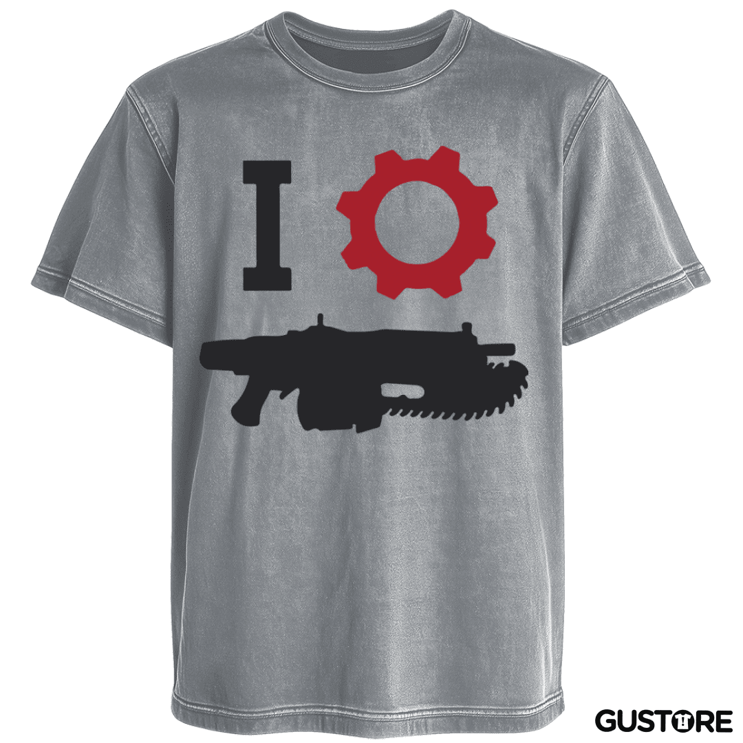 Polera desgastada Gears