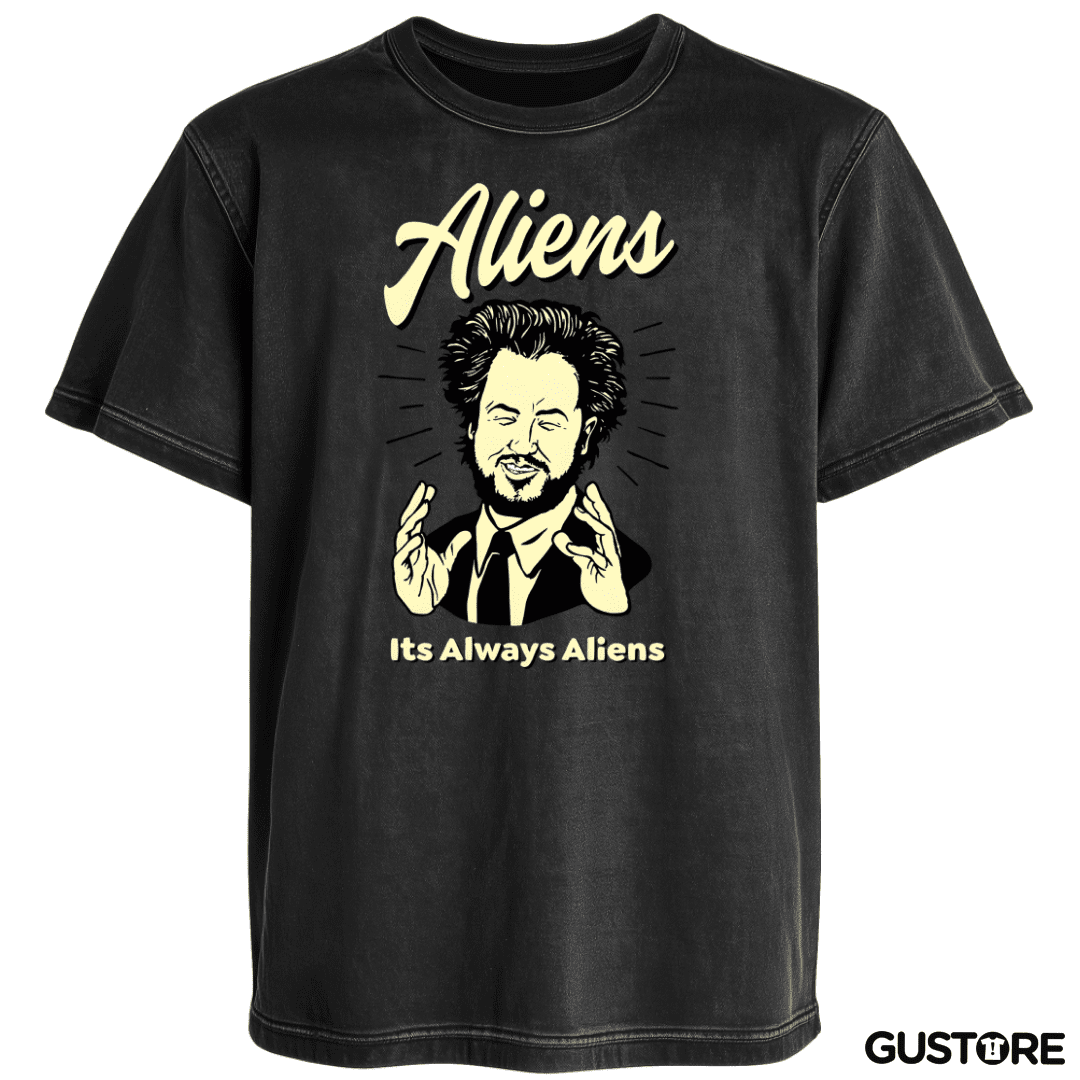 Polera desgastada Aliens 2