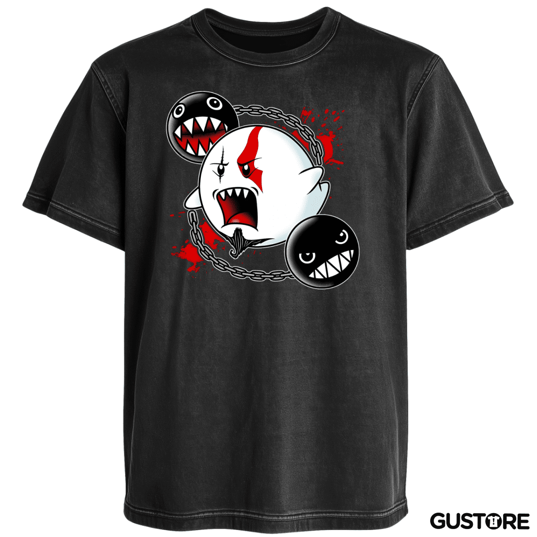 Polera desgastada Fantasma de Esparta