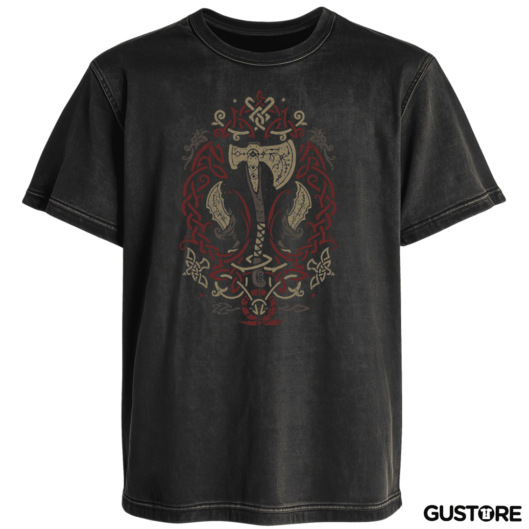 Polera desgastada Leviatan del Caos