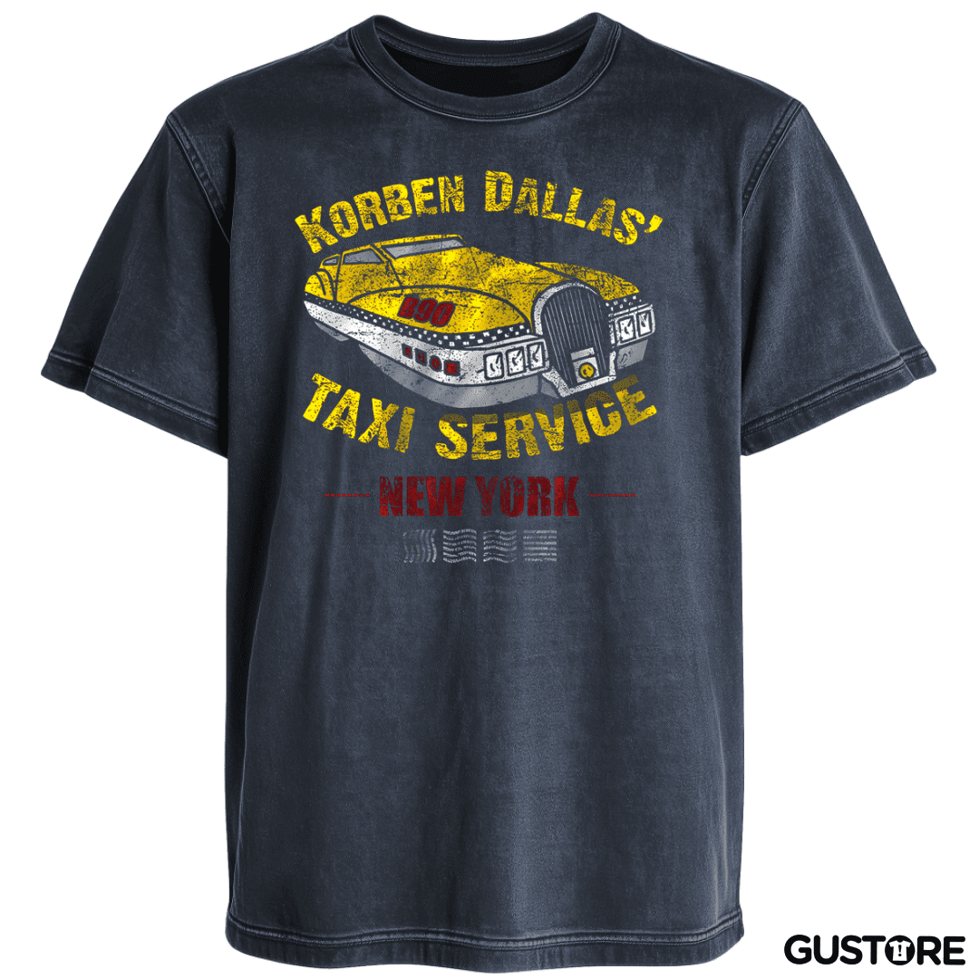 Polera desgastada Korben Dallas taxi service