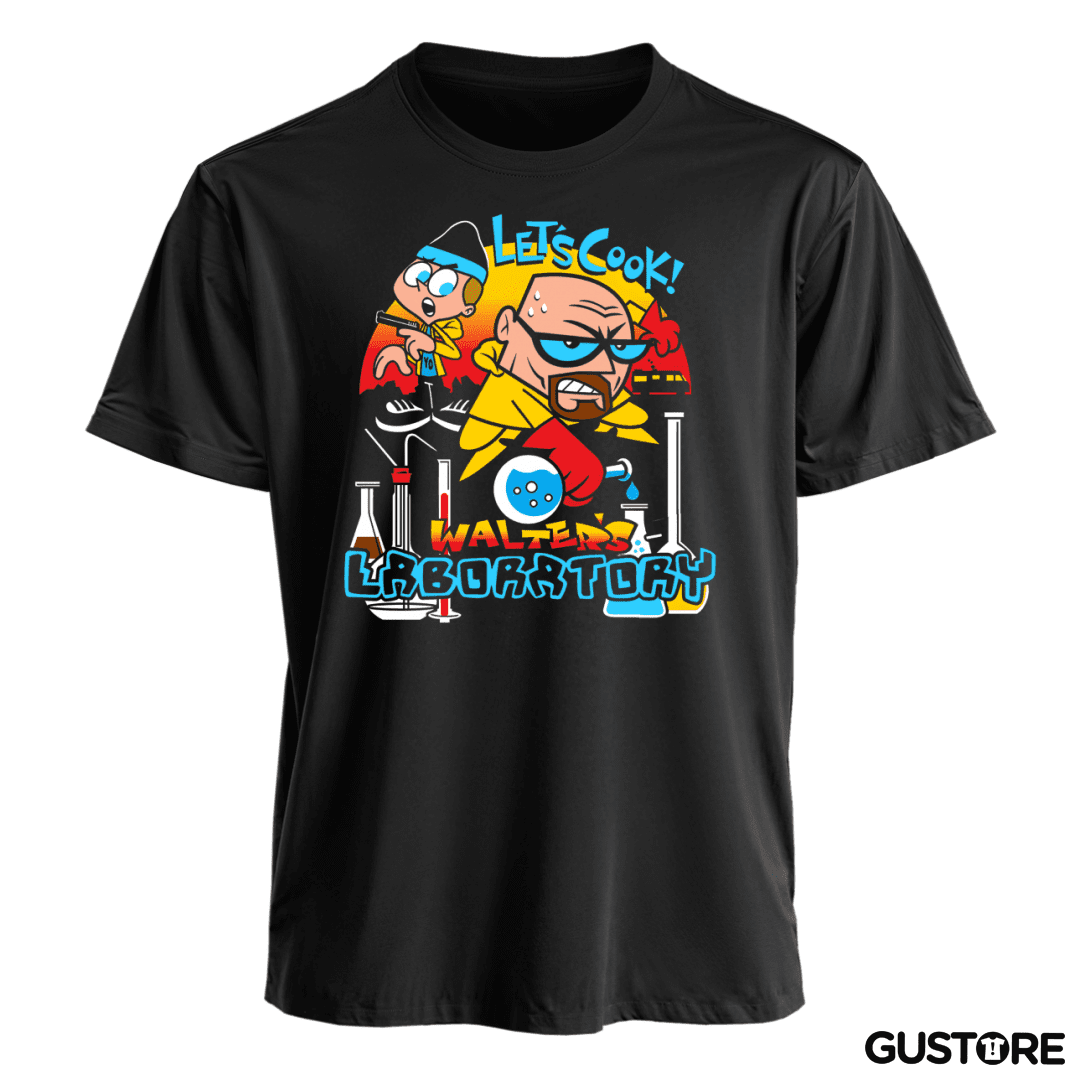 Polera El laboratorio de Walter