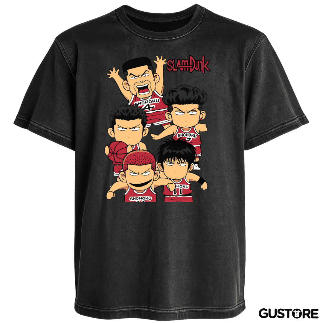 Polera desgastada Shohoku Slam Dunk