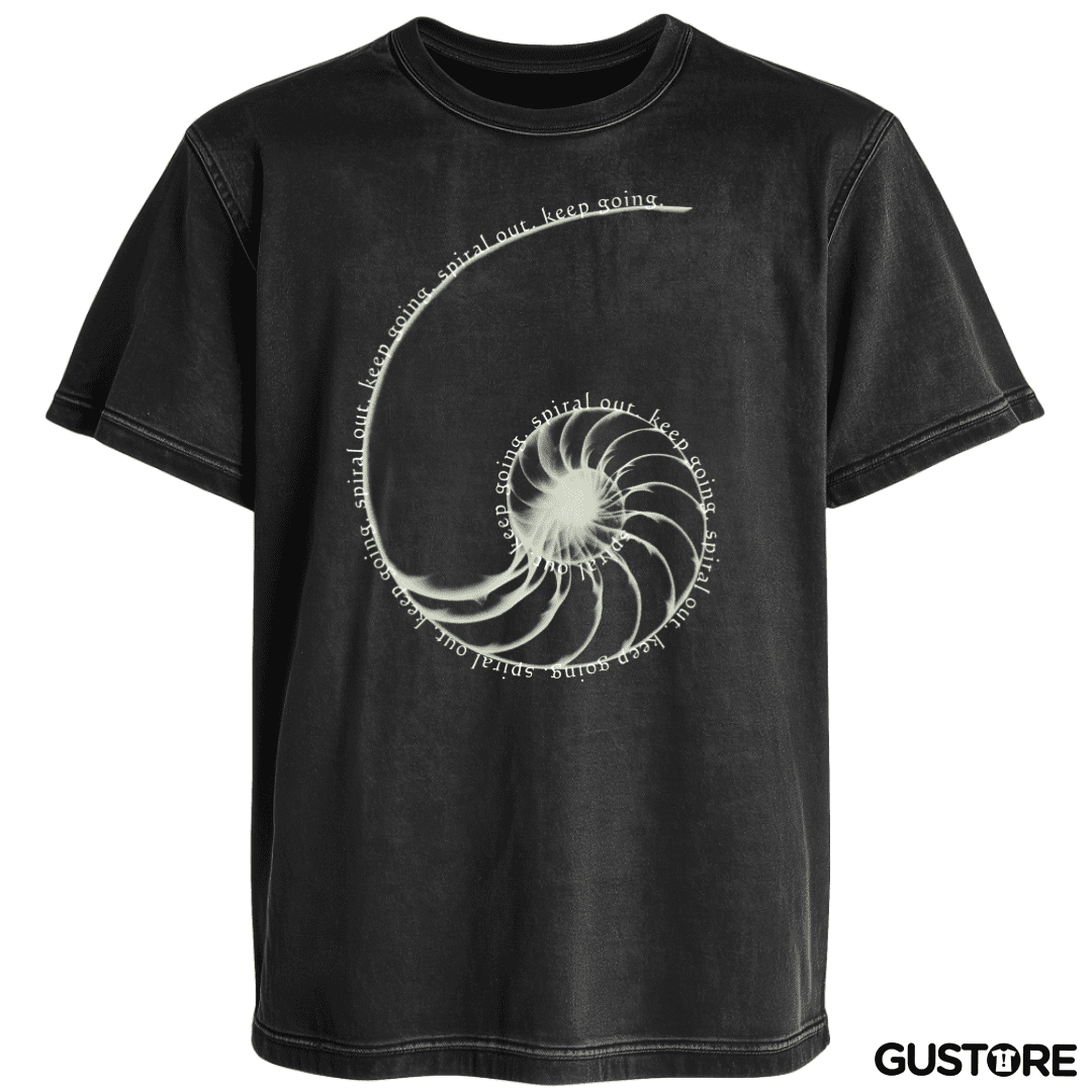 Polera desgastada Spiral Out