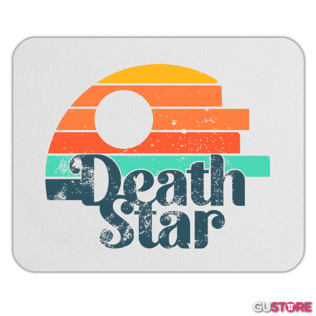 Mousepad Death Star Retro