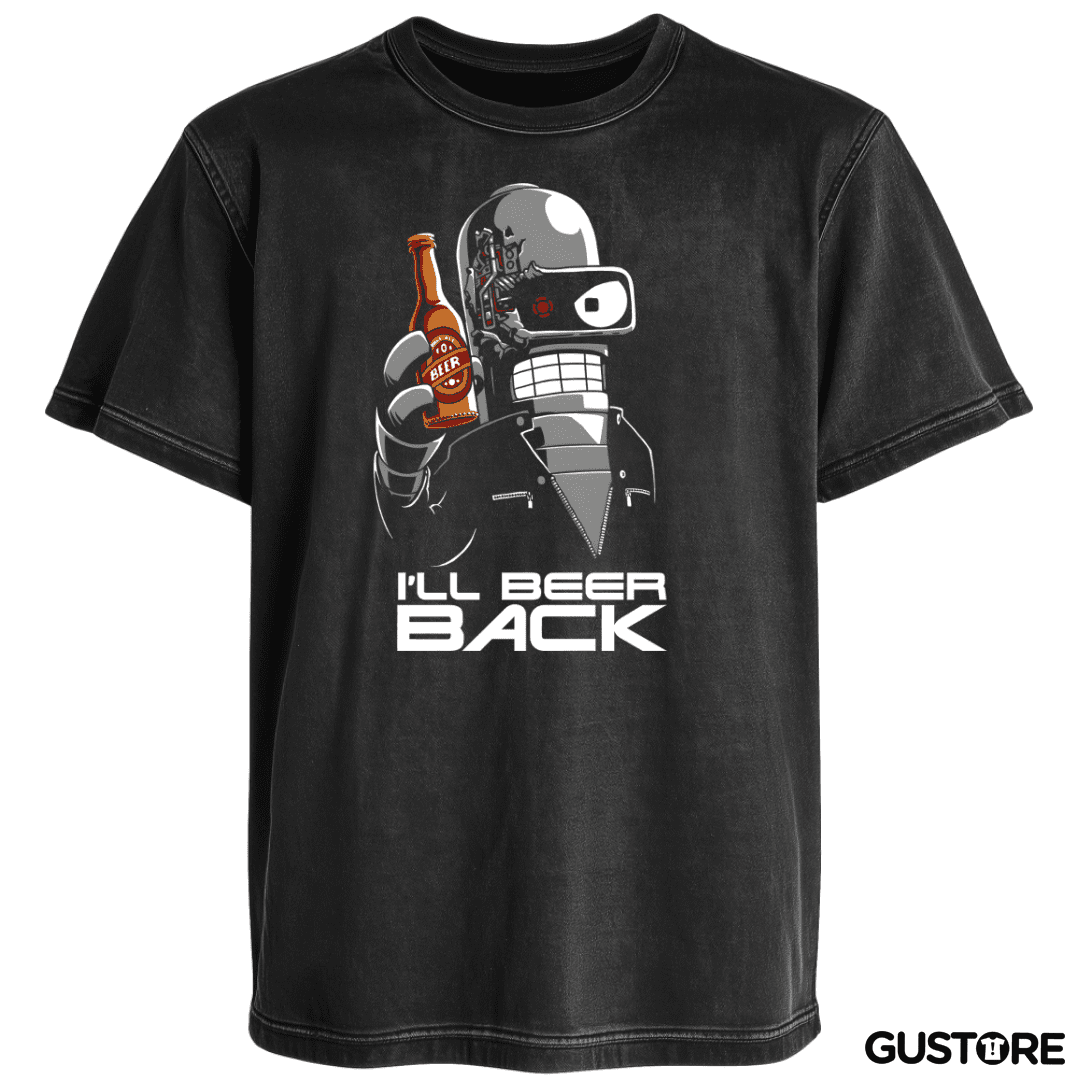 Polera desgastada Ill Beer Back 