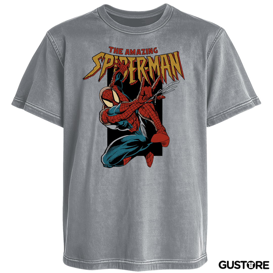 Polera desgastada The Amazing