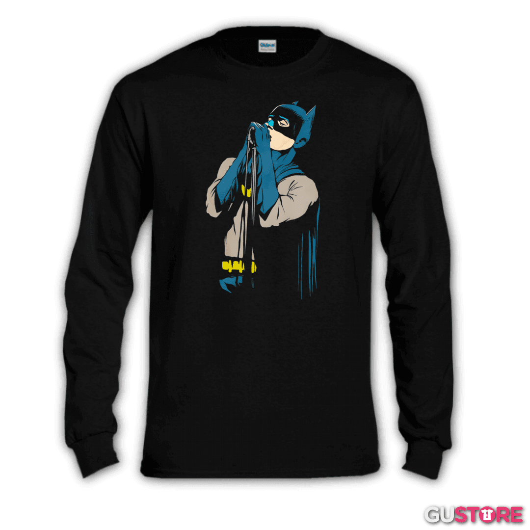 Polera manga larga Batcurtis